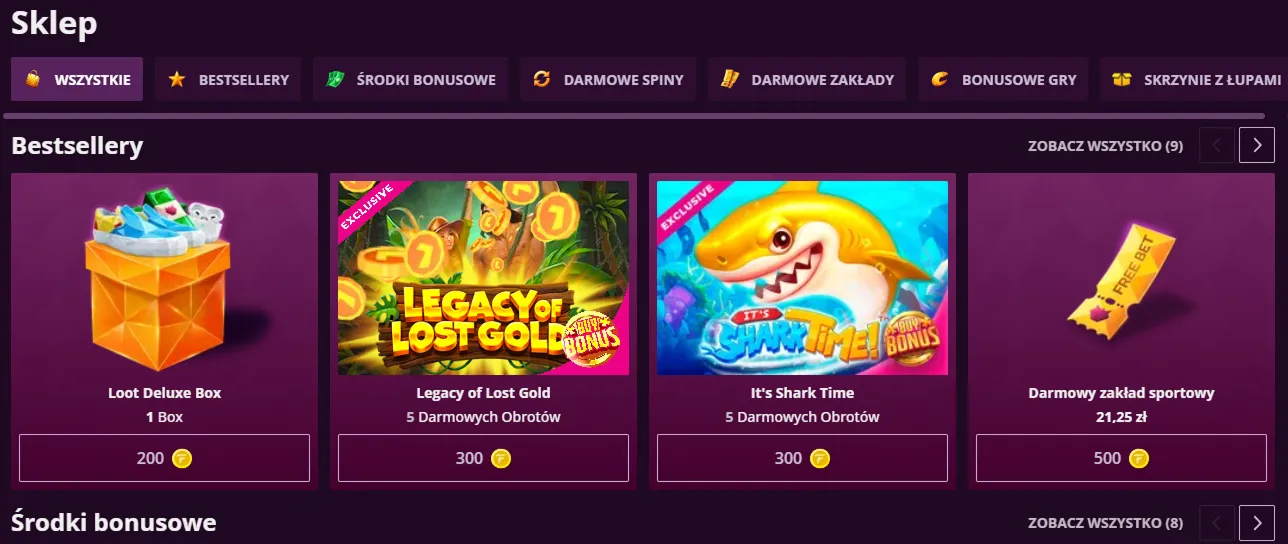 Malina Casino at a Glance